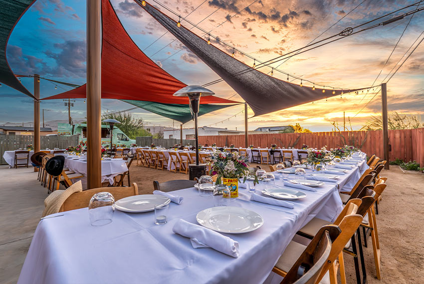 Rasta Rita Cantina : Affordable Outdoor Elegance in Twentynine Palms