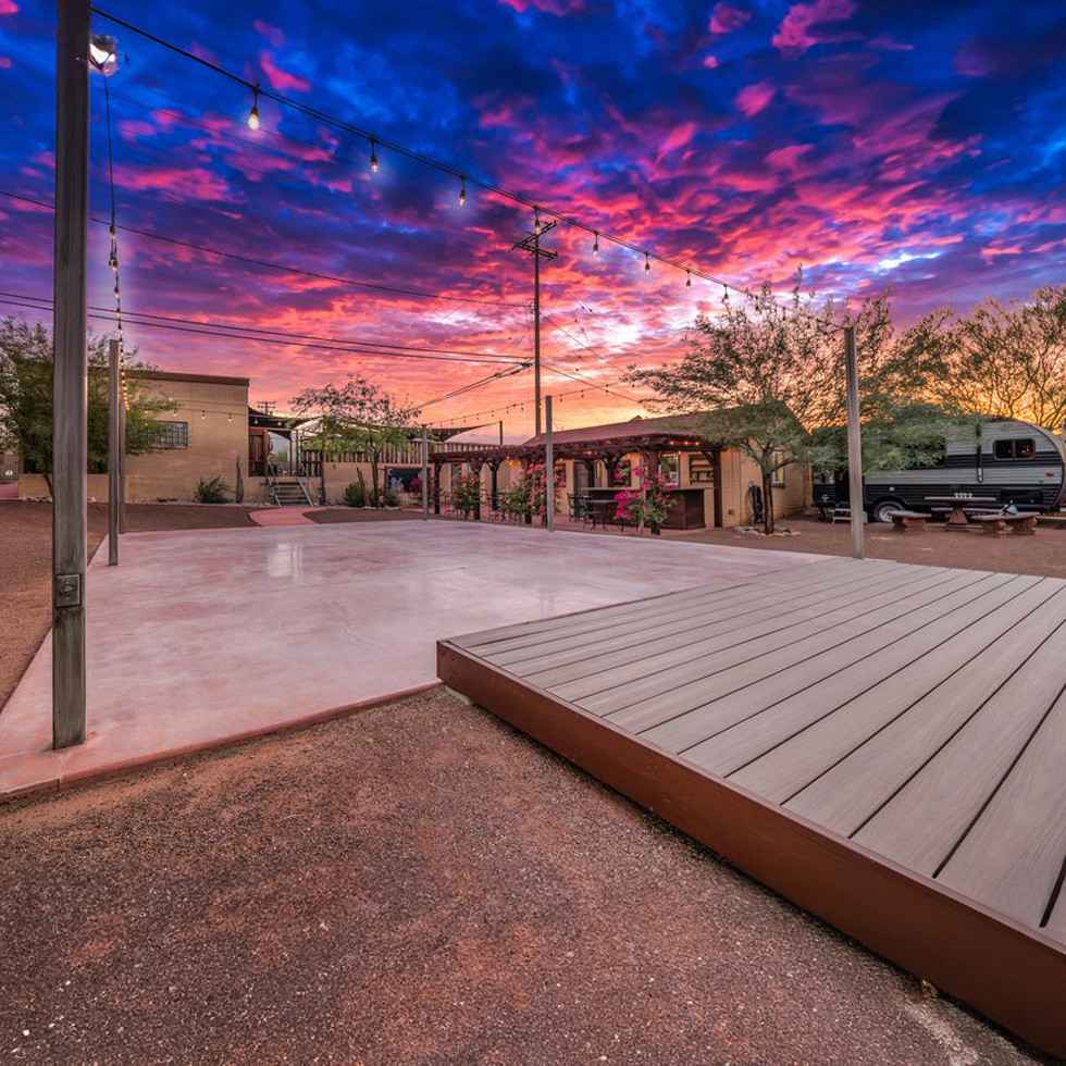 Small Party Halls with Desert Charm at Rasta Rita Cantina 